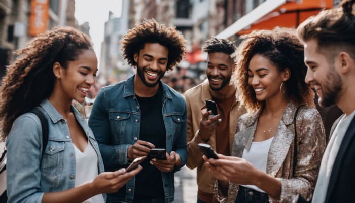 High engagement on Instagram